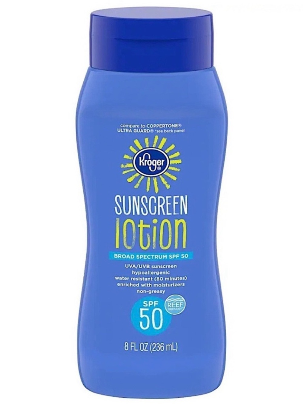 3/$12 Kroger Sunscreen Lotion SPF 50 8oz